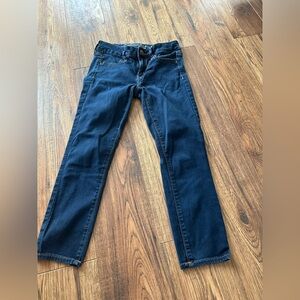 American Eagle “super super stretch” jeggings crop size 2